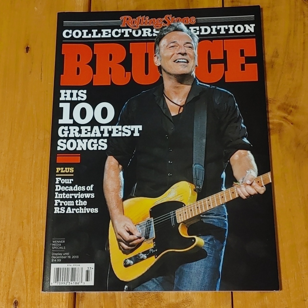 💚Rolling Stone Collectors Edition Bruce Springsteen Magazine